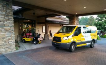 Complimentary Transportation Is Available To And From Your <strong><em>Walt Disney World</em></strong>® Resort Hotel And The Golf Courses