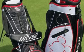 Limited Edition Mickey Mouse-Inspired Cart and Stand Golf Bags Are Now Available! via APGM