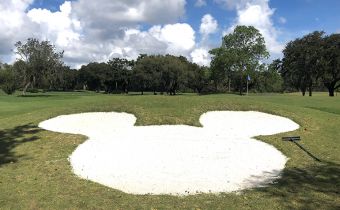 <em>Disney’s Oak Trail</em> Golf Course Re-Opens With New Paspalum Greens and a New Mickey Shaped Bunker!