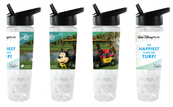 Stay Hydrated With <strong><em>Walt Disney World</em></strong>® Golf’s Refillable Water Bottles!